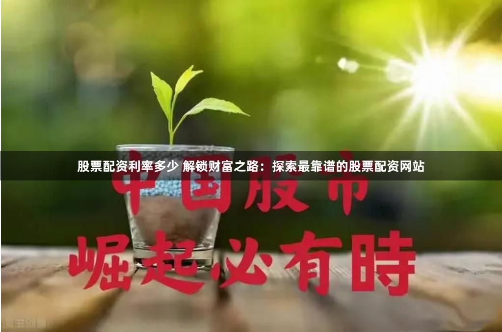 股票配资利率多少 解锁财富之路：探索最靠谱的股票配资网站